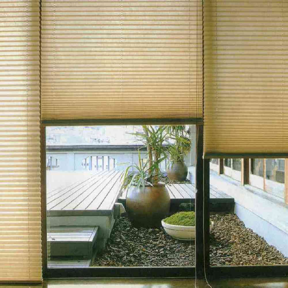 美感風琴簾 - 蜂巢結構節能隔熱